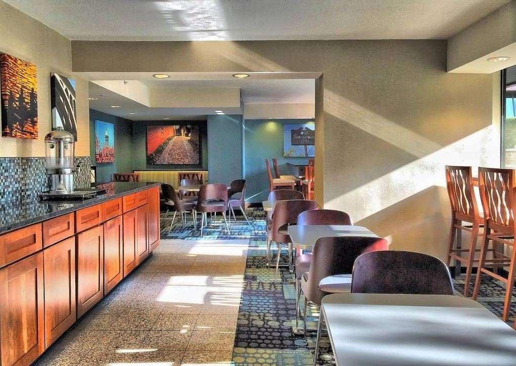 Georgetown Suites Courtyard Washington Restaurant bilde